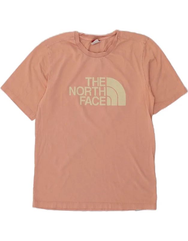 THE NORTH FACE Womens Graphic T-Shirt Top UK 10 Small Pink Cotton Nylon Fabric Polyester Fabric Spandex Fabric THE NORTH FACE Womens Graphic T-Shirt Top UK 10 Small Pink Cotton Nylon Fabric Polyester Fabric Spandex Fabric
