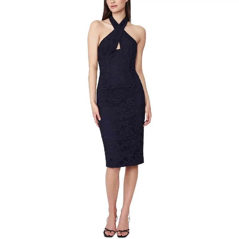 Riviera Womens Lace Halter Cocktail and Party Dress Tunics Running lightweight