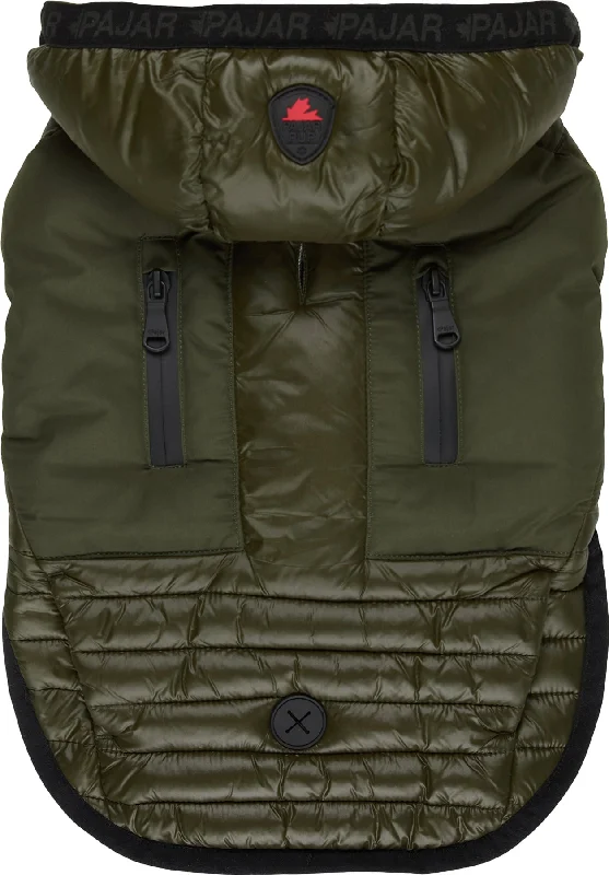 Eddie Mixed Media Quilted Jacket with Hood for Dogs|-|Manteau matelassée en matériaux assortis avec capuchon pour chiens Eddie Fleece Jacket Down Jacket Parka Eddie Mixed Media Quilted Jacket with Hood for Dogs|-|Manteau matelassée en matériaux assortis avec capuchon pour chiens Eddie Fleece Jacket Down Jacket Parka