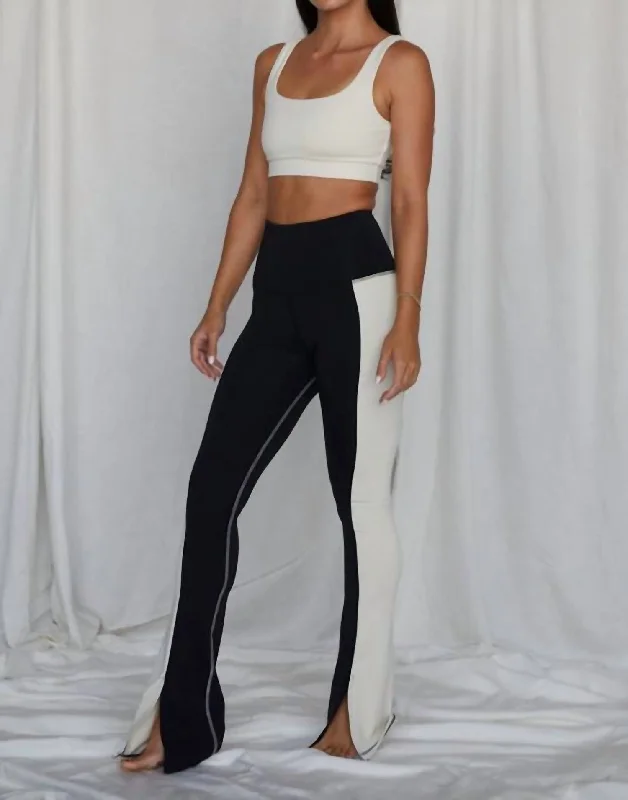 Poptart Pant In Off White Trendy Printed Leggings