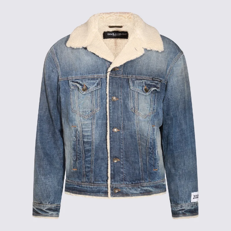 Dolce & Gabbana Jackets Lace Jacket Ribbed Jacket Sequined Jacket