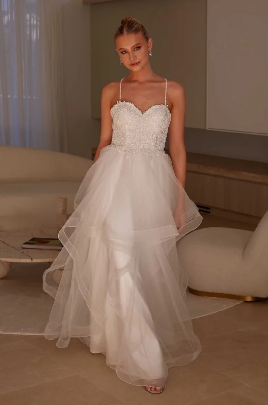 Bourne Layered A-line Debutante Dress - Sample Sale