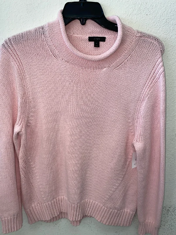 Pink J.CREW Sweater/Sweatshirt Women's Machine Wash Dry Clean Hand Wash