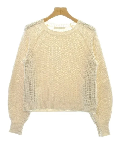 ANAYI Sweaters Real Fur Shearling Chenille