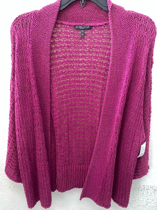 Magenta Eileen Fisher BOUTIQUE Sweater/Sweatshirt Women's Neon Metallic Matte