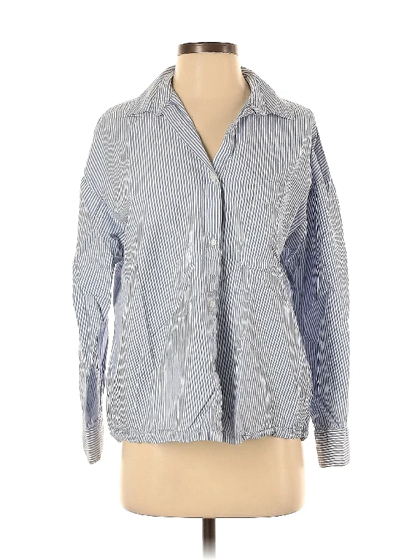 3/4 Sleeve Button Down Shirt