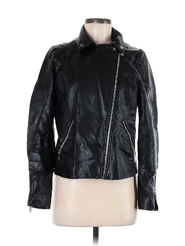 Faux Leather Jacket