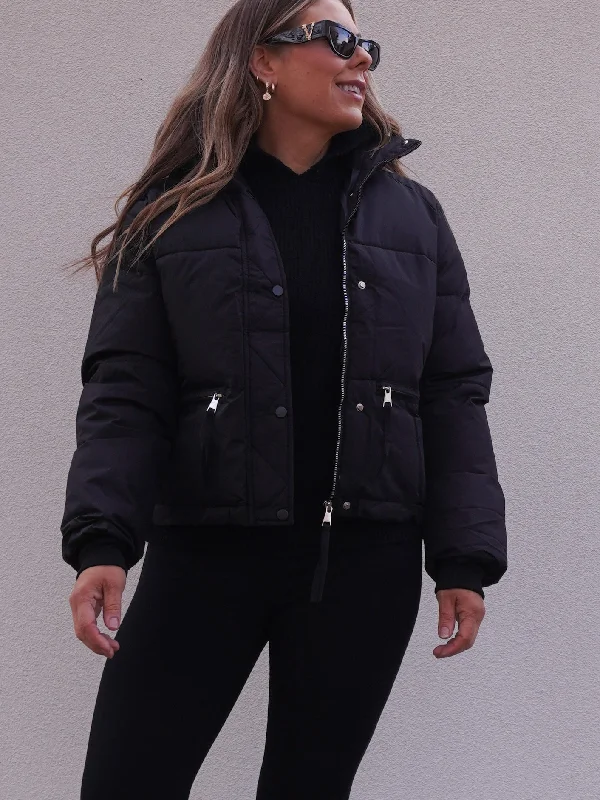 Dimity Puffer - Black