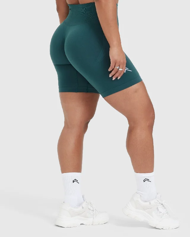 Effortless Seamless Shorts | Marine Teal