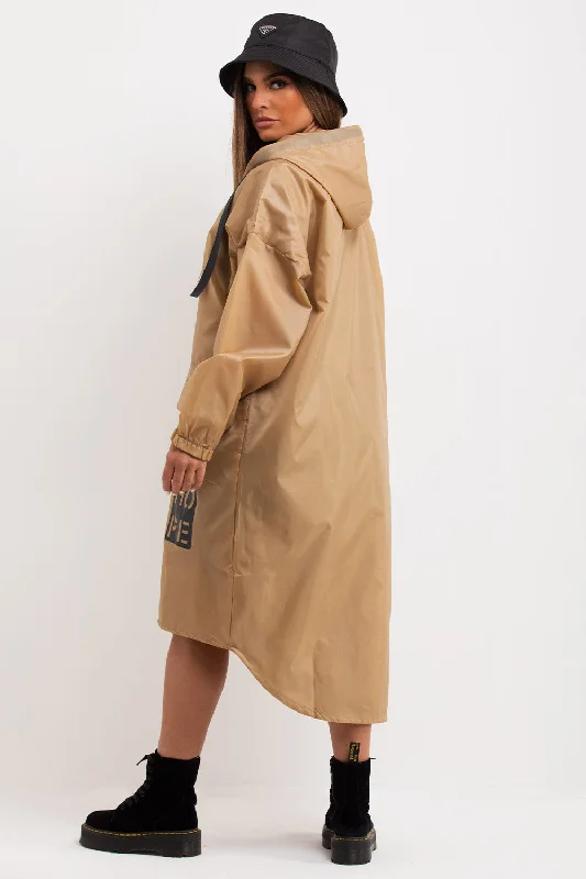 Festival Jacket Rain Mac Beige