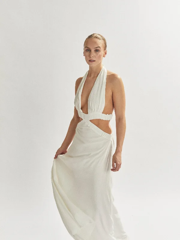 Jeska Maxi Dress White