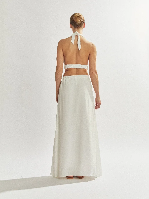 Jeska Maxi Dress White