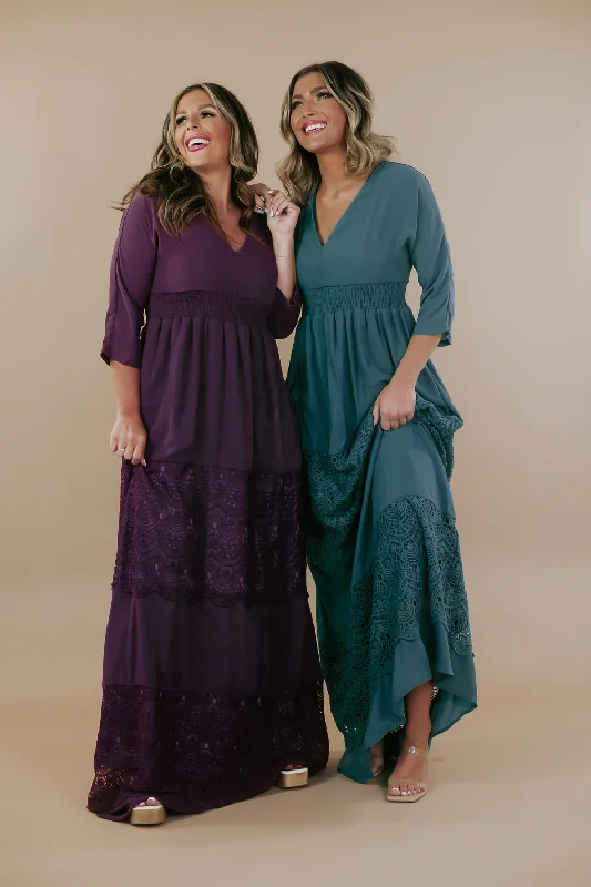 ECB Exclusive: Something Timeless Maxi Dress, Green