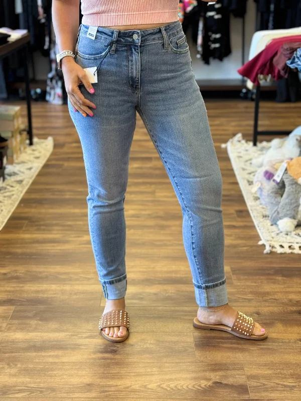 Judy Blue - High Rise Vintage Wash Boyfriend