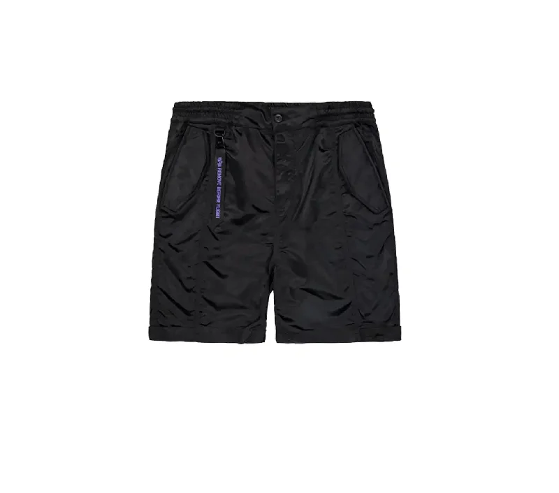 Alpha Industries UV Nylon Shorts - Black