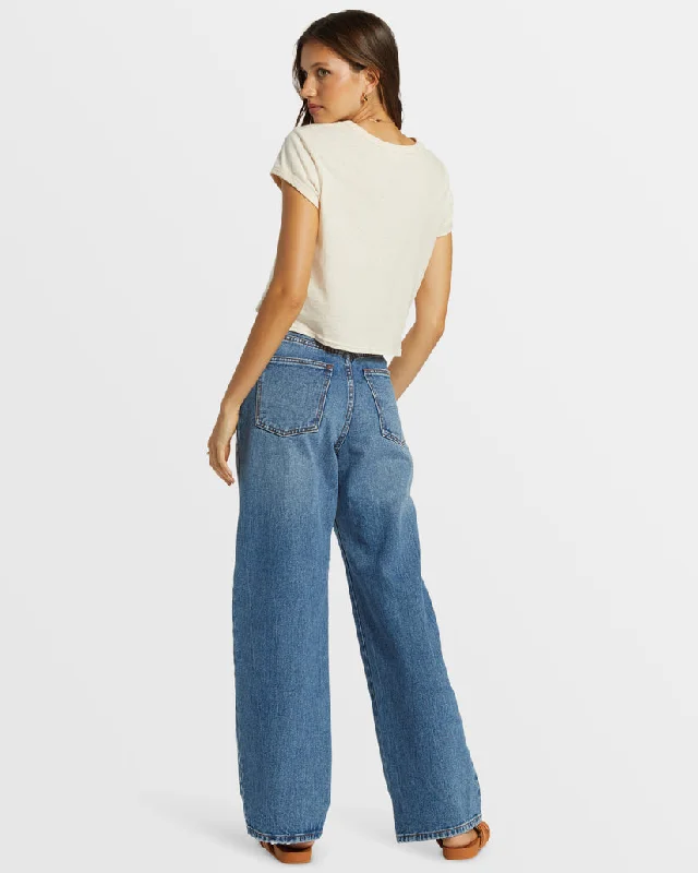 Billabong Aaliyah Jeans-Medium Denim