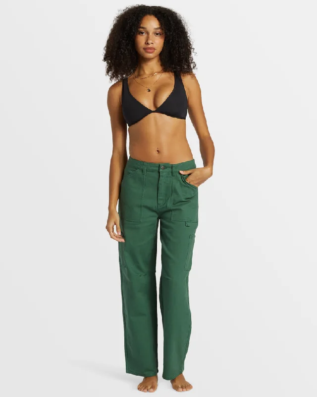 Billabong Leia Pants-Emerald Bay