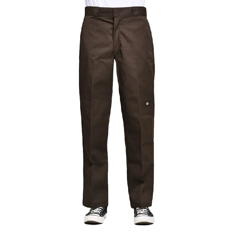 Dickies - 85-283 Loose Fit Double Knee Pants Dark Brown