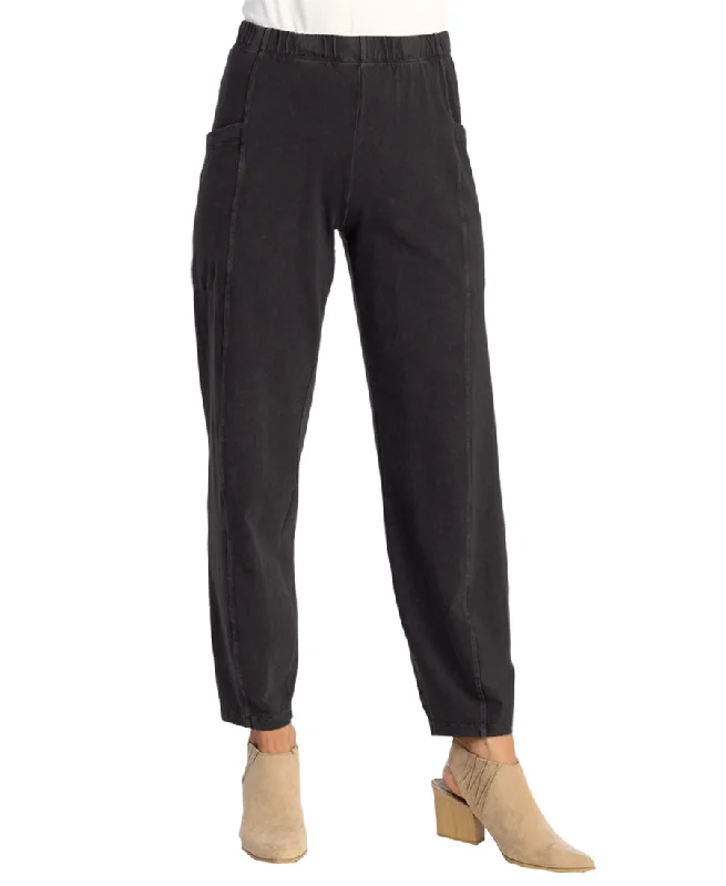 Jess & Jane M100 Black Mineral wash Pants