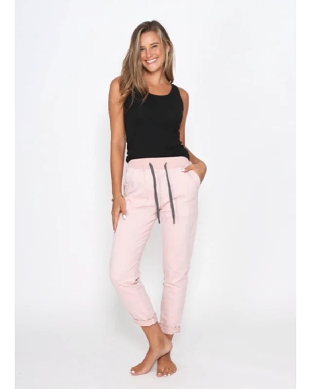 Monaco Jeans Riley Denim Jogger - Blush