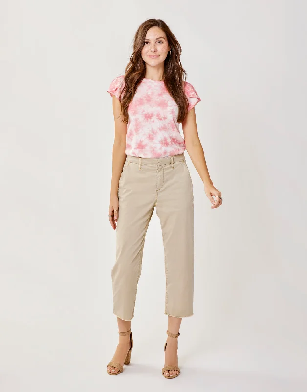 Sausalito Pant: Light Khaki