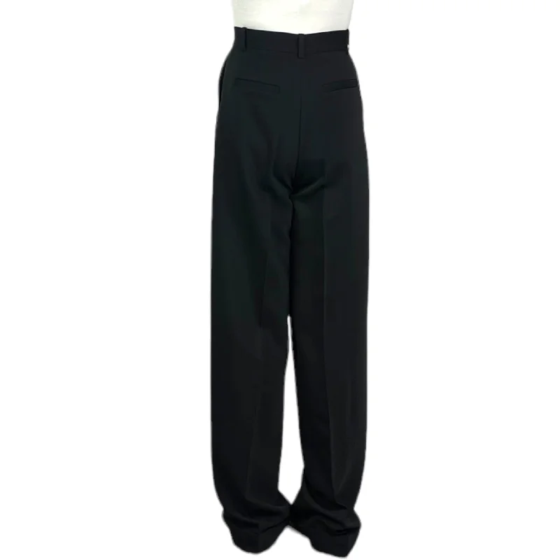 SATIN CREPE CUFFED PANT