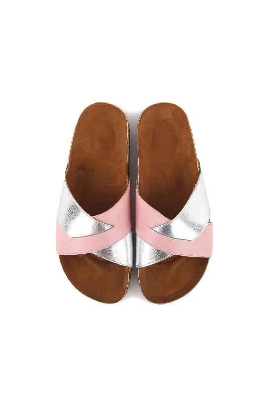 Blush Cross Slipper - Tayree