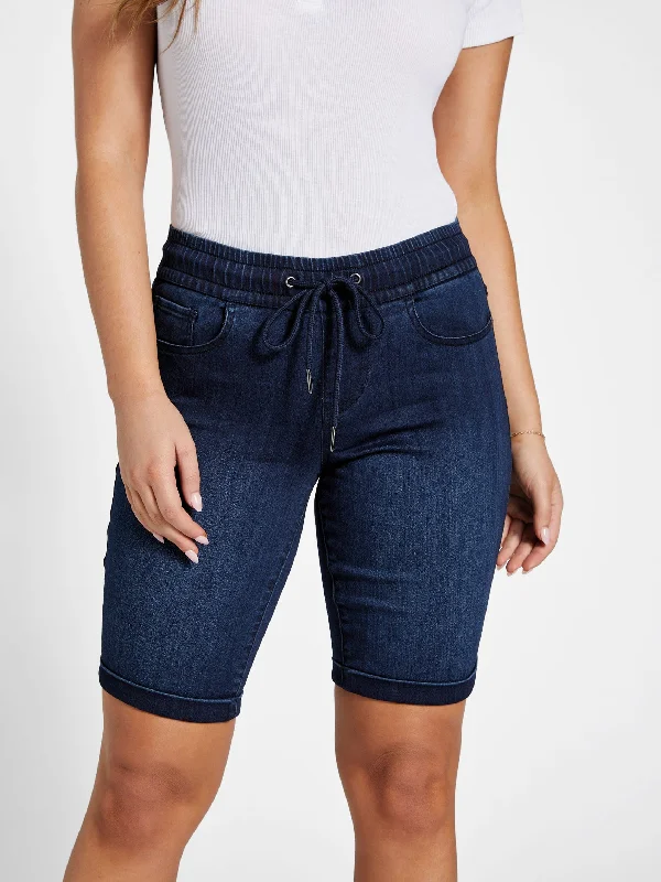 Eco Katya Denim Jogger Shorts