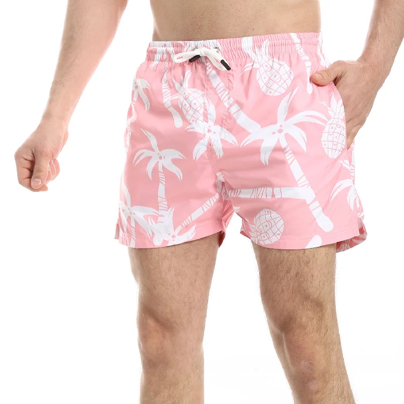 Self Pattern Swim Shorts (274) - Pavone