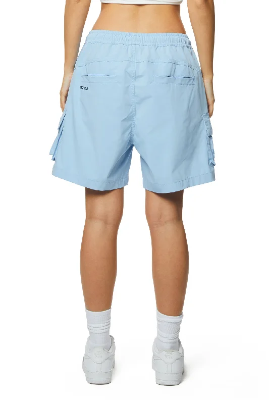 Utility Slouched Shorts - Collegiate Blue