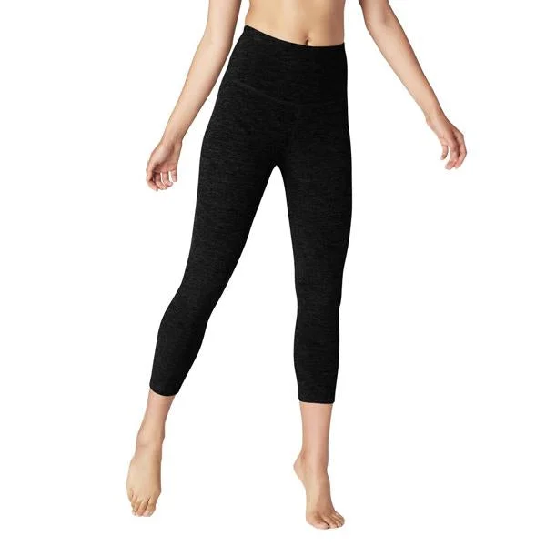 Women's Spacedye High Waisted Capri Legging