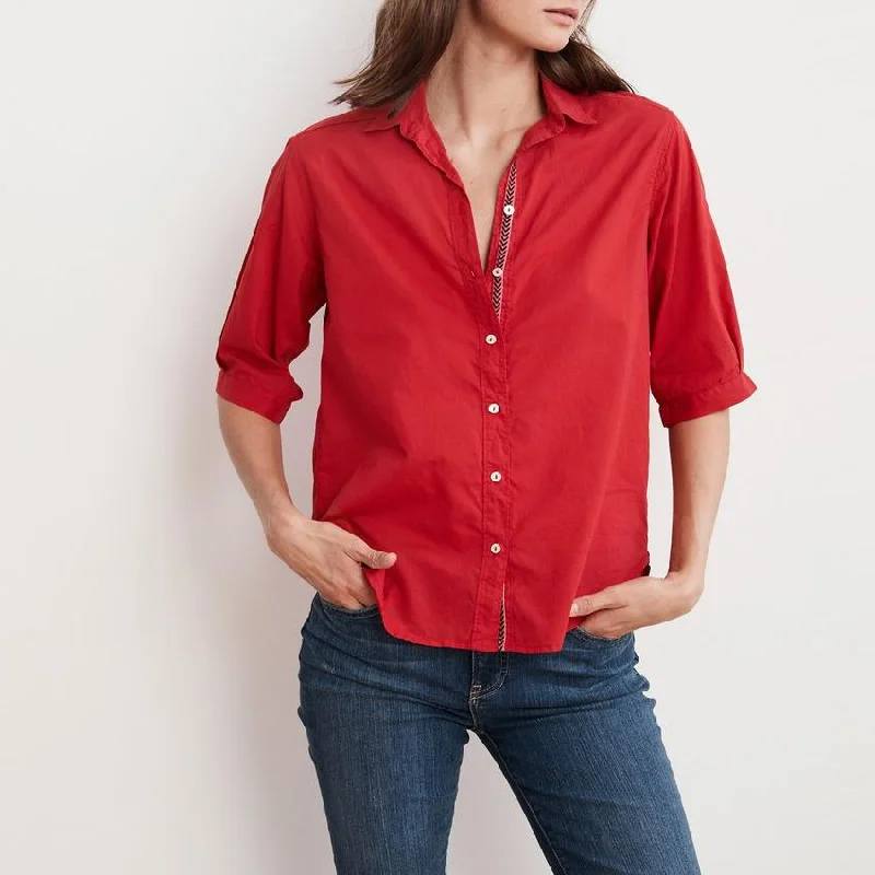 Laura Cotton Shirt (Bison)