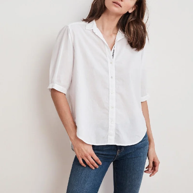 Laura Cotton Shirt (White)