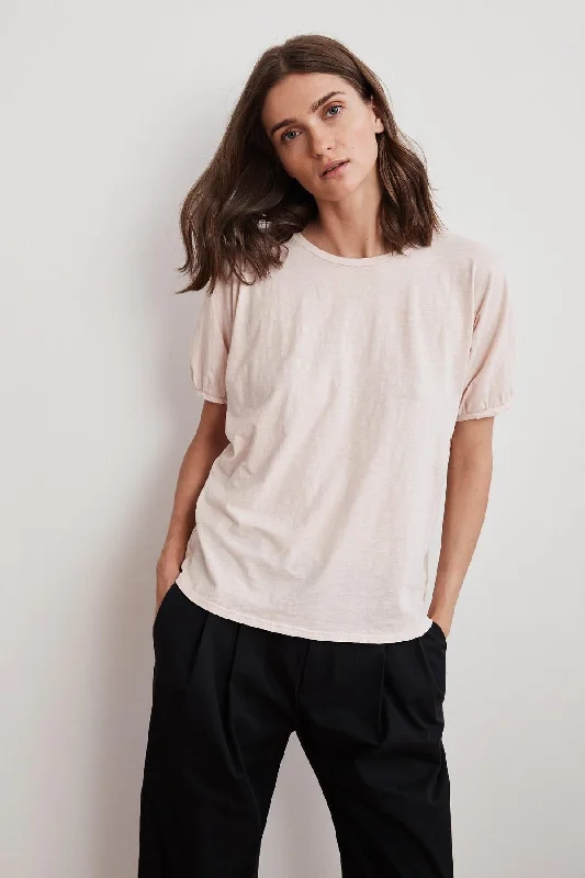 Louise Cotton Slub Tee (Puff)