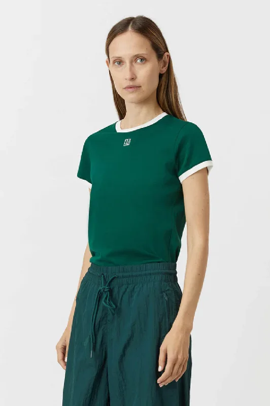 Camilla and Marc Sofia Tee - Varsity Green