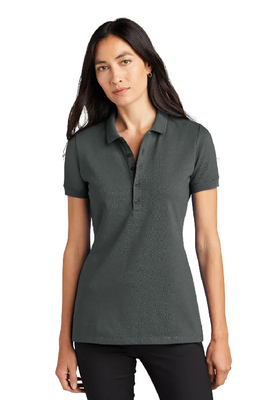 Mercer+Mettle Womens Moisture Wicking Short Sleeve Polo Shirt - Anchor Grey