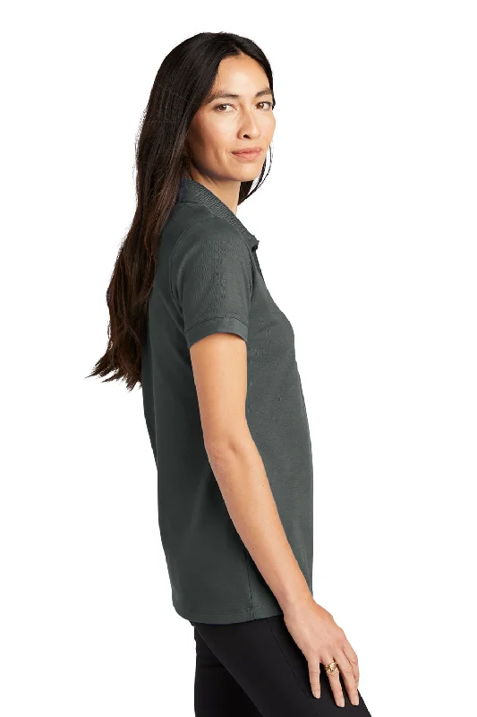 Mercer+Mettle Womens Moisture Wicking Short Sleeve Polo Shirt - Anchor Grey