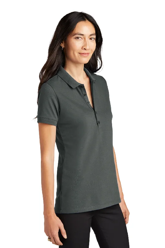 Mercer+Mettle Womens Moisture Wicking Short Sleeve Polo Shirt - Anchor Grey